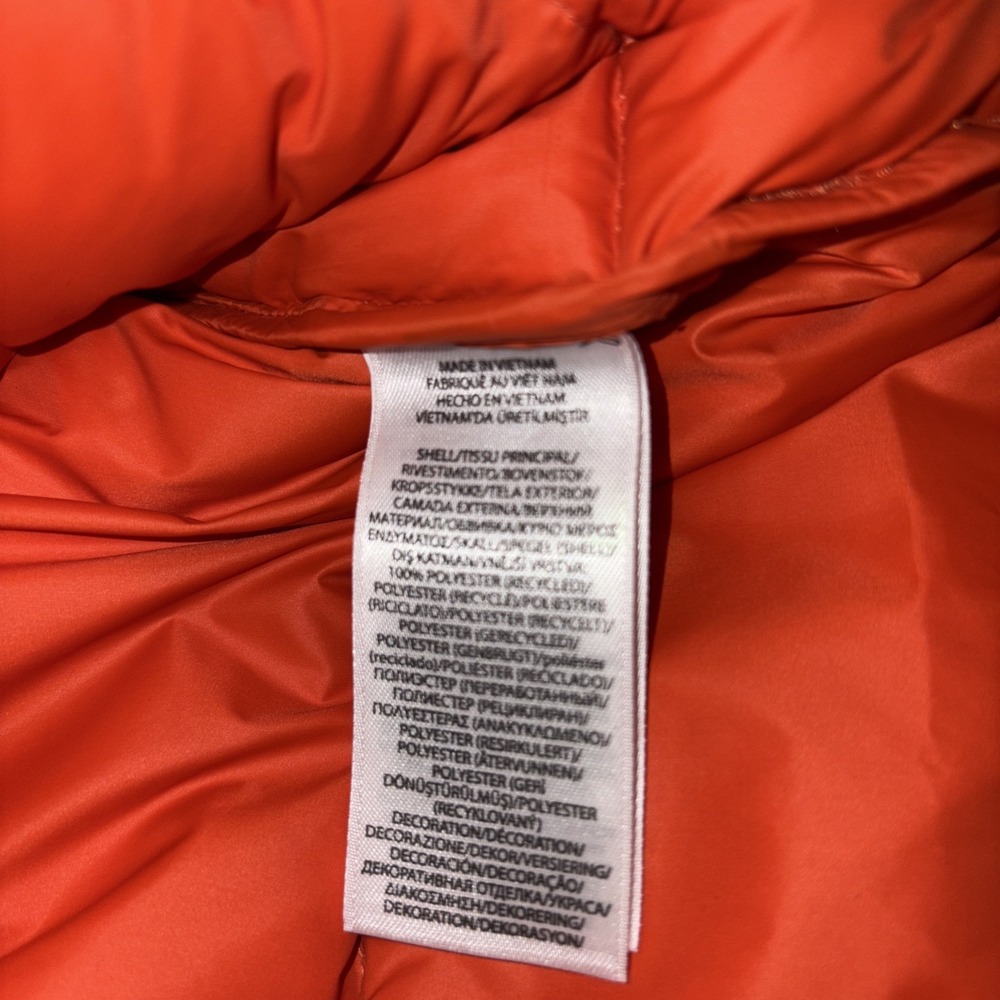 Polo Ralph Lauren Boulder Down Puffer Coat Orange Men's Size MEDIUM NWT‎  $498 - Picture 3 of 8